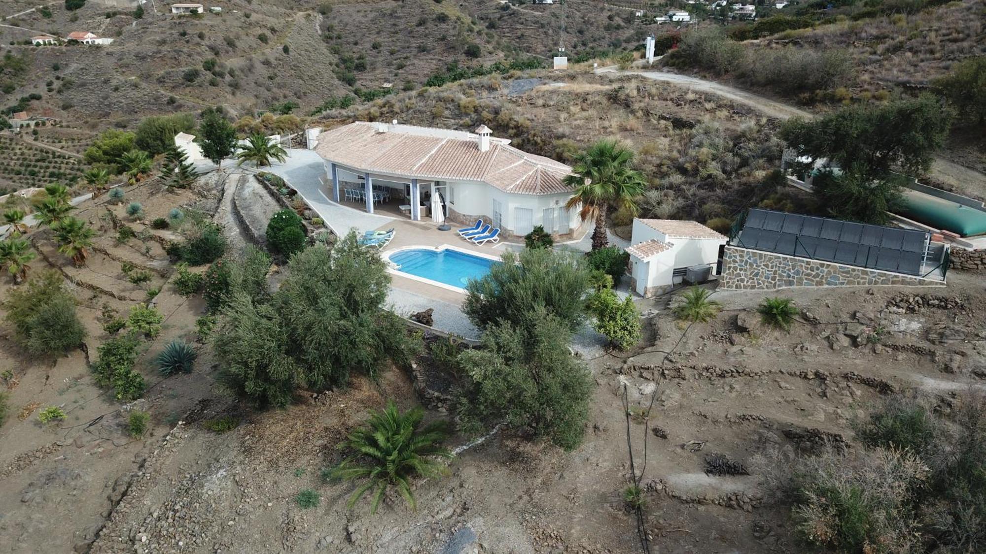 Villa Camakini With Heated Pool And Sea View Arenas  ภายนอก รูปภาพ