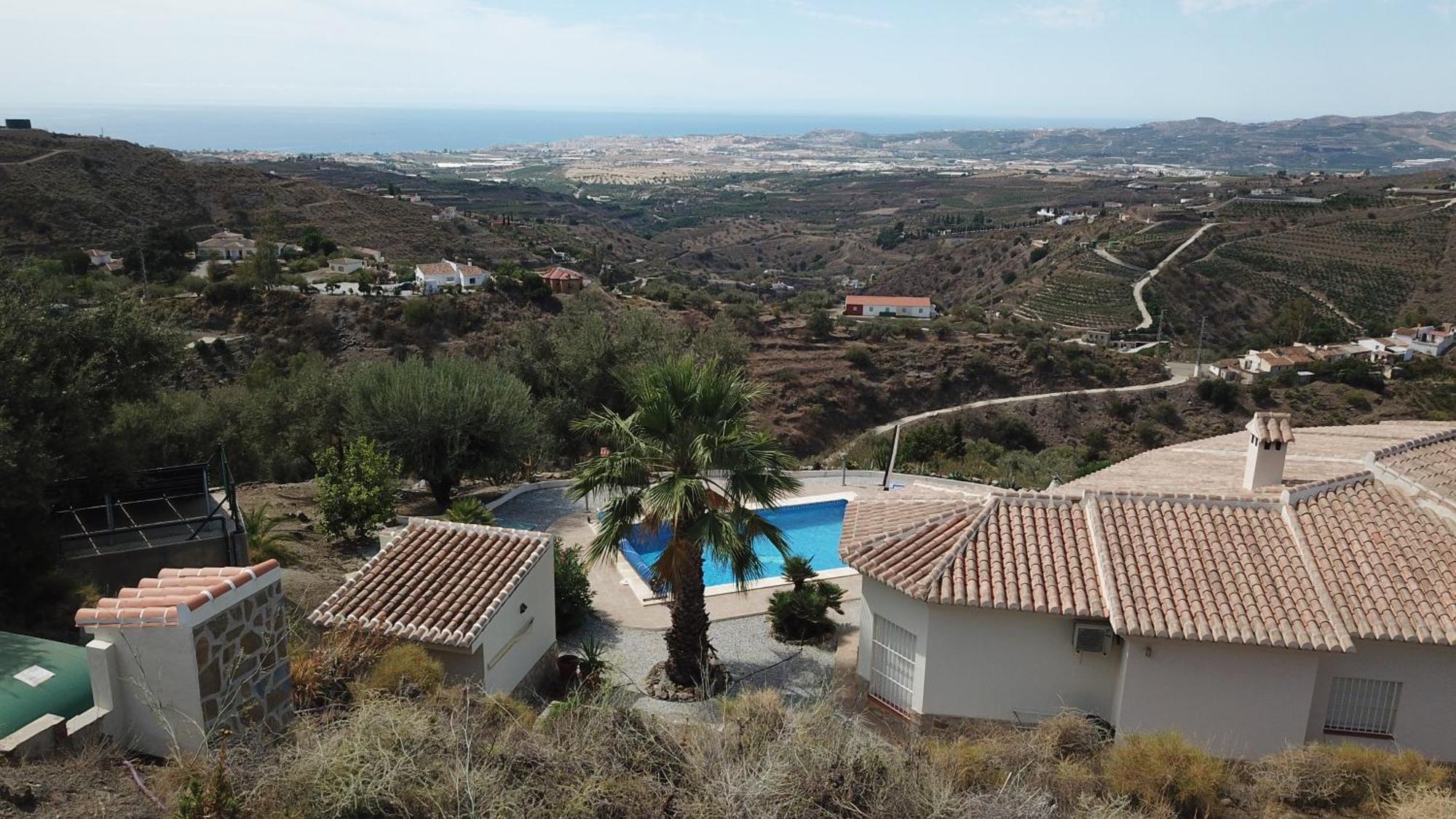 Villa Camakini With Heated Pool And Sea View Arenas  ภายนอก รูปภาพ