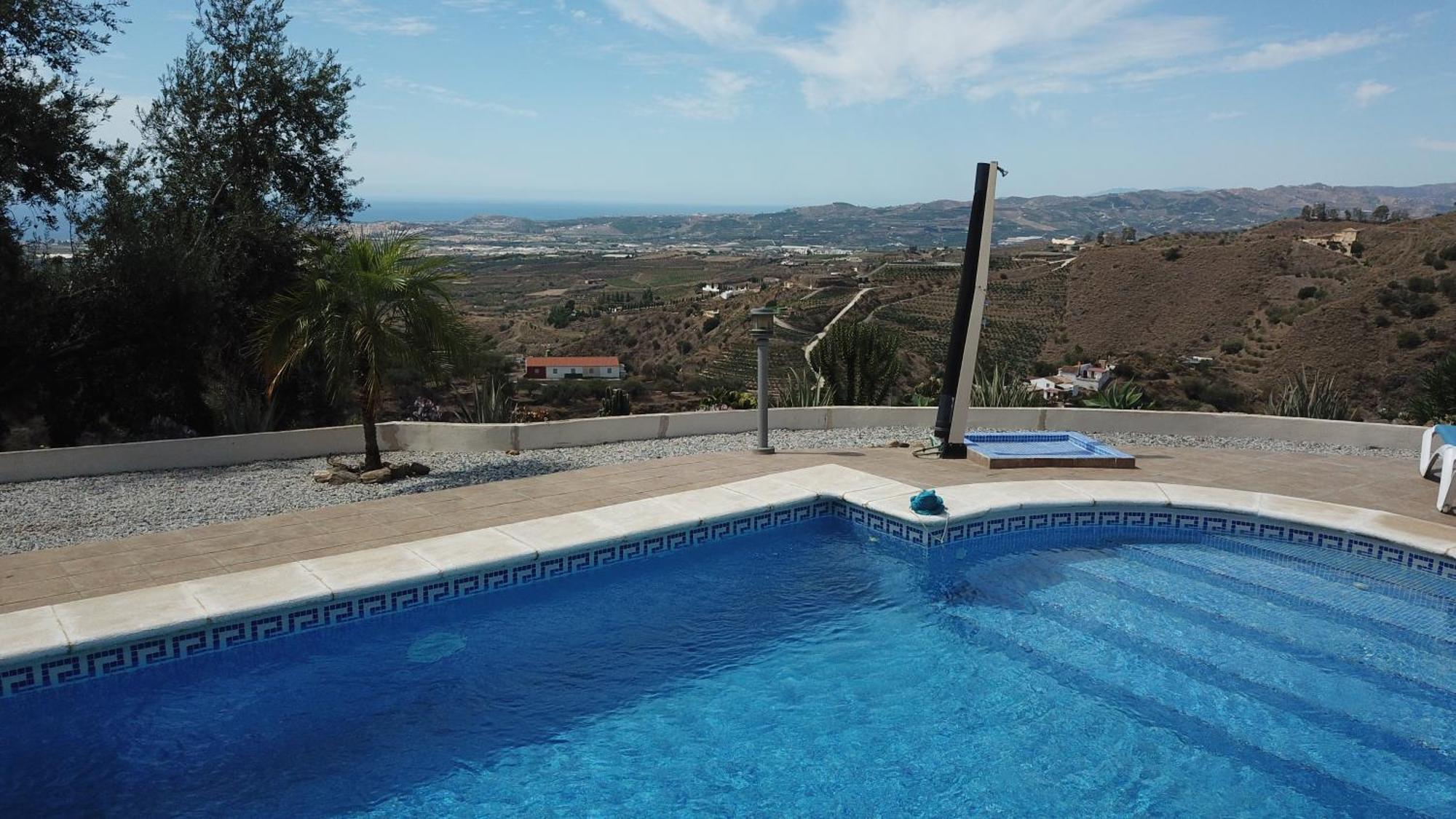 Villa Camakini With Heated Pool And Sea View Arenas  ภายนอก รูปภาพ